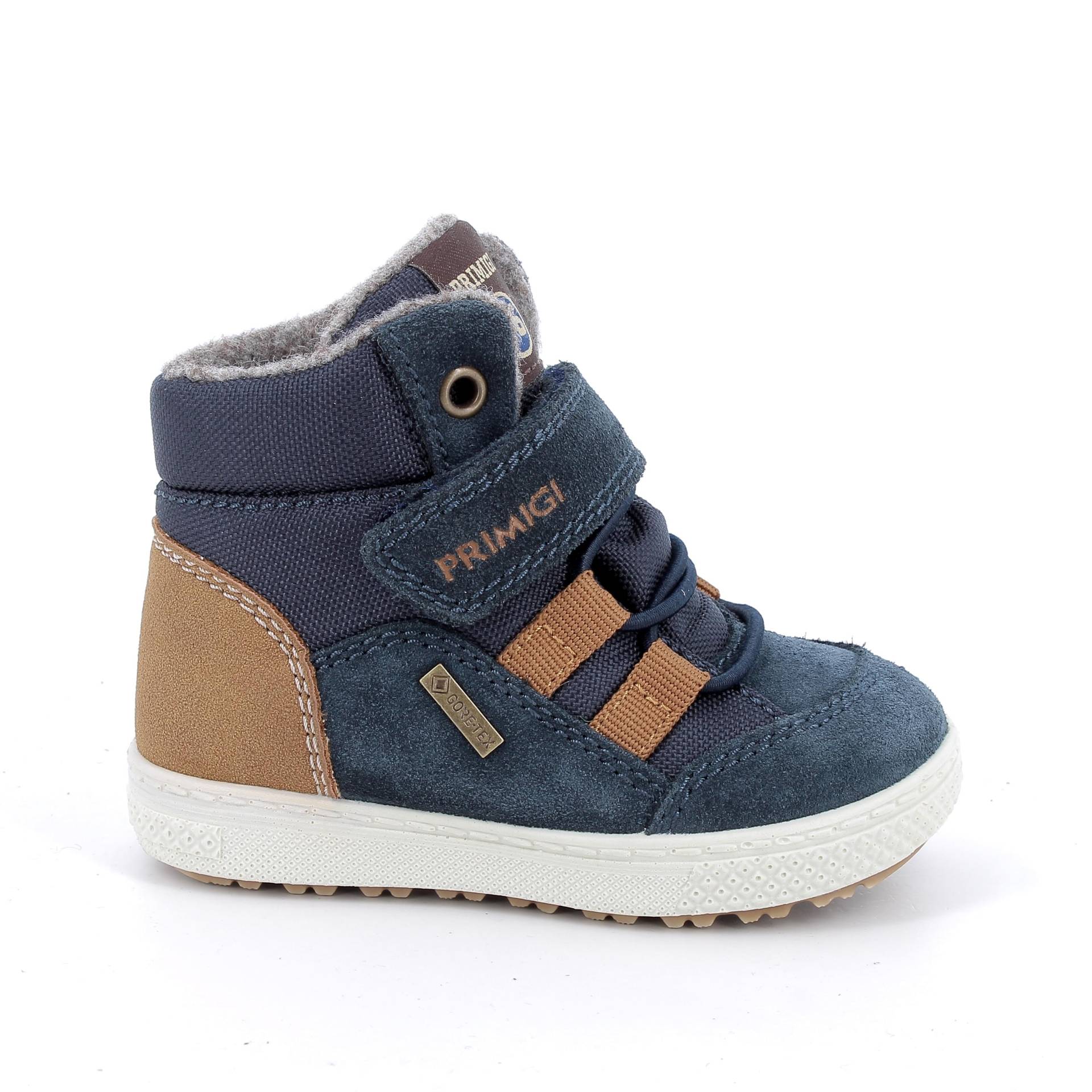 PBZGT 88567 VELOURSLEDER-TEXTI NAVY-DUNKELBLAU - Gr. - 22 von PRIMIGI