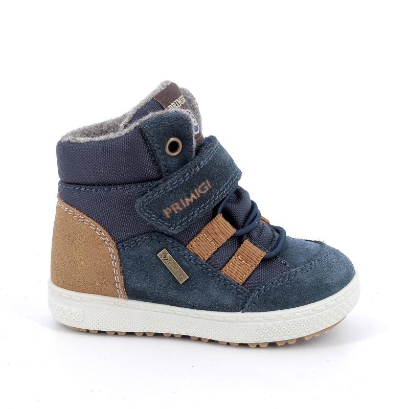 PBZGT 88567 VELOURSLEDER-TEXTI NAVY-DUNKELBLAU - Gr. - 22 von PRIMIGI