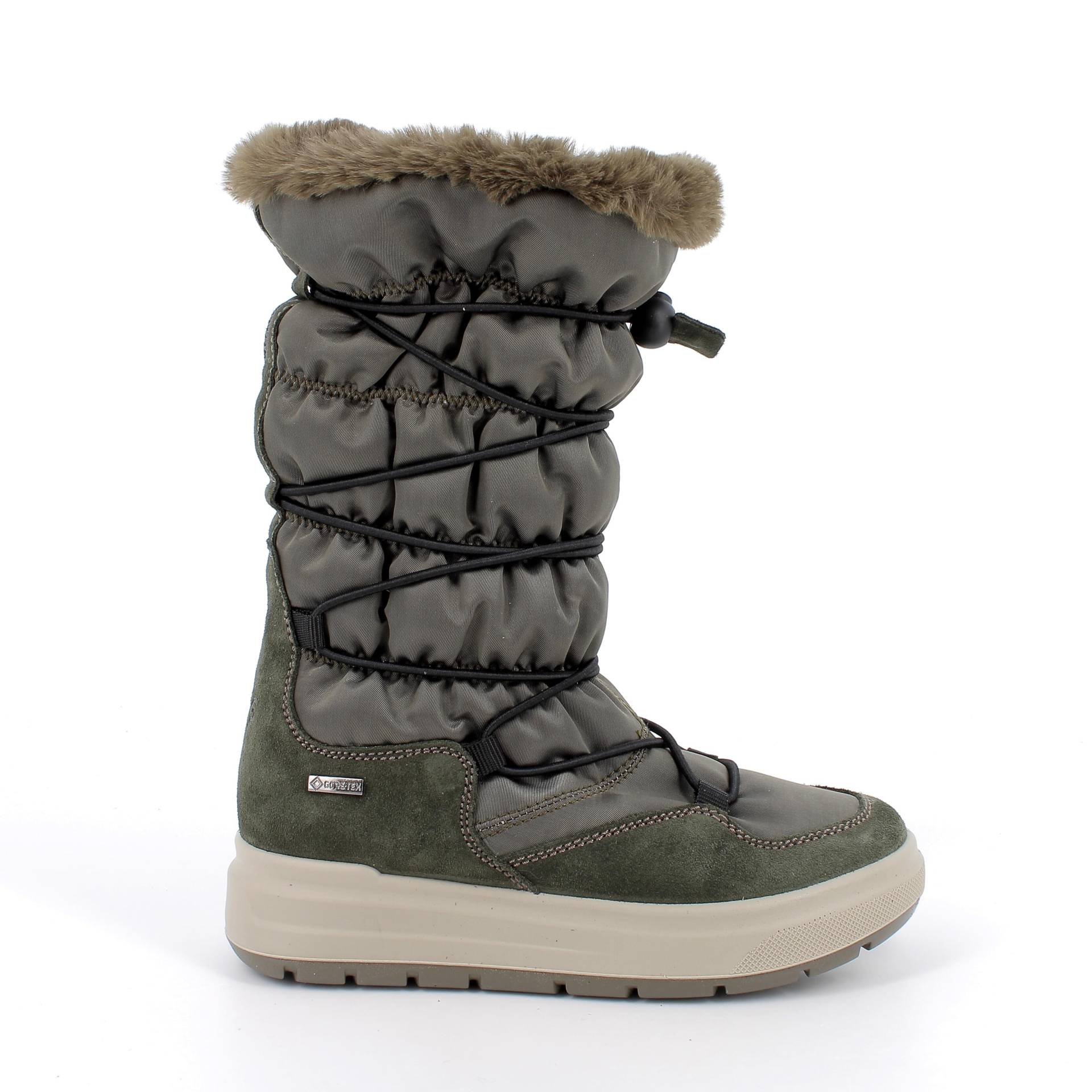 PIKGT 88753 VELOURSLEDER-TEXTI GRUEN-OLIVE - Gr. - 36 von PRIMIGI