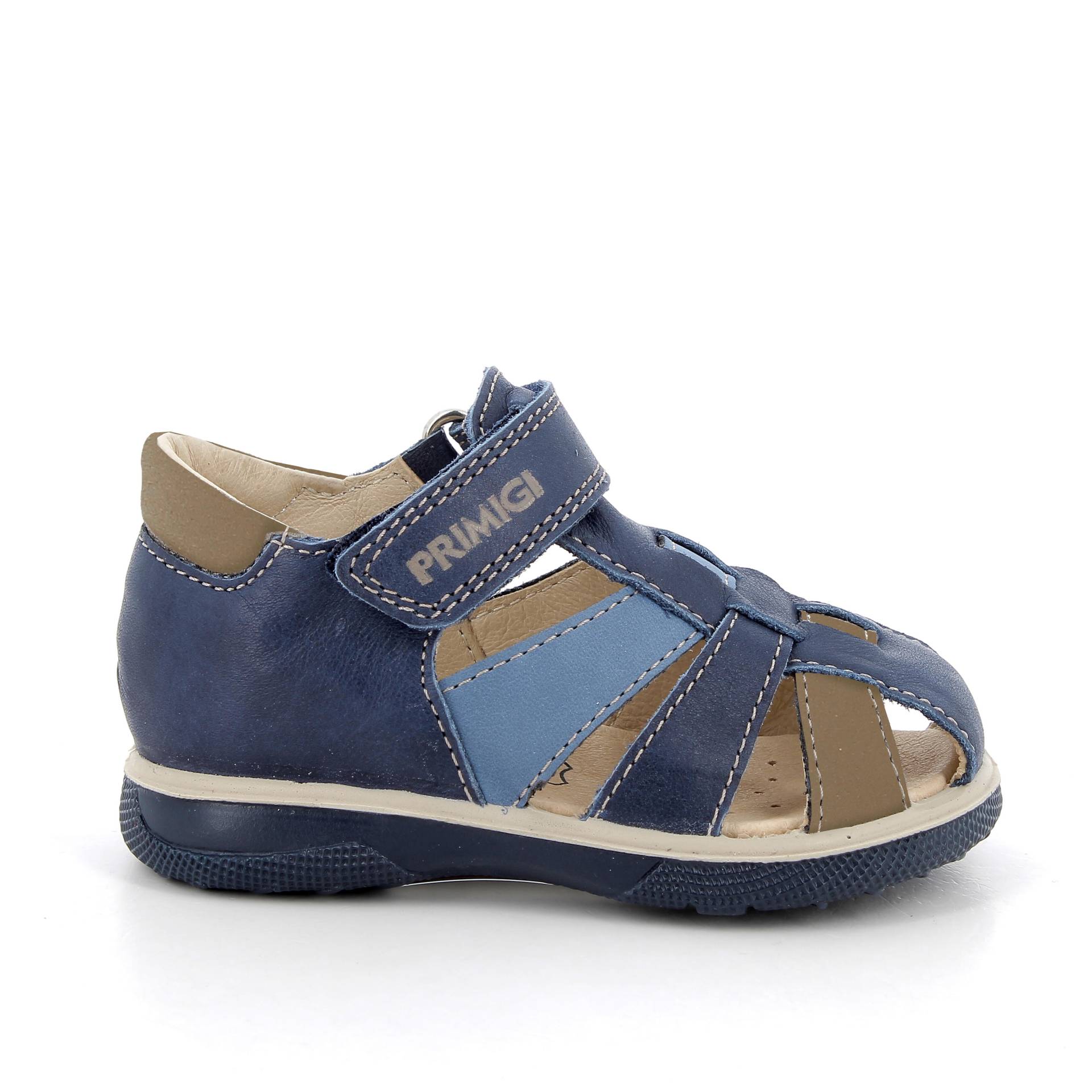 PMI 58591 LEDER-SYNTHETISCHES BLAU-BEIGE - Gr. - 23 von PRIMIGI