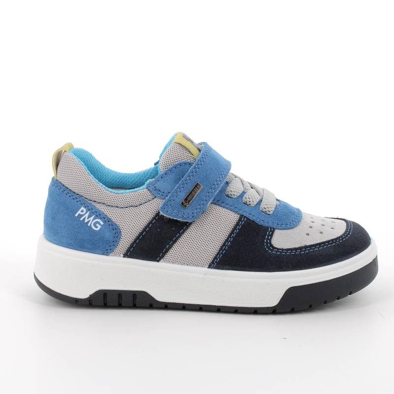 PNOGT 78793 VELOURSLEDER-TEXTI NAVY-GRAU-HIMME - Gr. - 30 von PRIMIGI