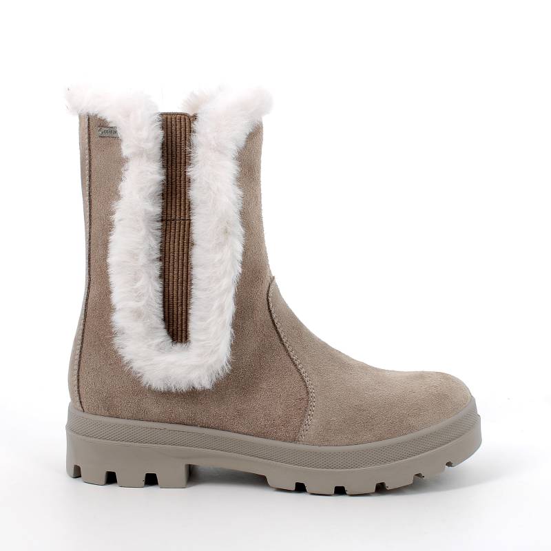 POKGT 48780 VELOURSLEDER DUNKELBEIGE - Gr. - 38 von PRIMIGI