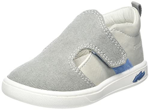 Primigi Baby-Jungen Plk 19023 Sneaker, Perla/Grigio CH, 18 EU von PRIMIGI