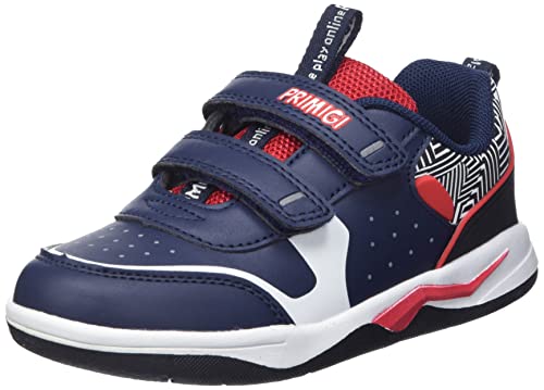 Primigi Baby-Jungen Pyp 19480 Sneaker, Navy-Bianco, 20 EU von PRIMIGI