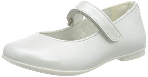 PRIMIGI Damen Ballerina Bambina Mary Jane Halbschuhe, Weiß (Bianco 5437500), 39 EU von PRIMIGI