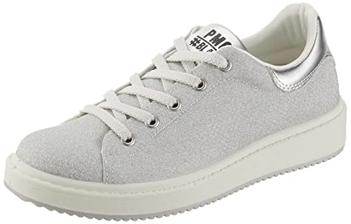 Primigi Damen Colin Gymnastikschuh, Silber Schwarz 1, 36 EU von PRIMIGI