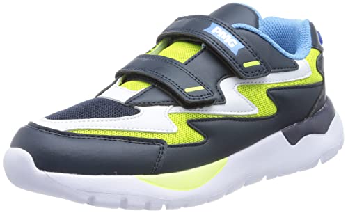 Primigi B&g Future Gymnastikschuh, Marineblau, Neongelb, 34 EU von PRIMIGI