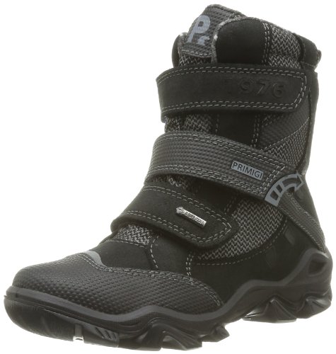 PRIMIGI Herren Mat-e Stiefel ohne Verschluss, Schwarz Noir Schwarz Grau, 36 EU von PRIMIGI