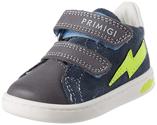 Primigi Jungen Baby Like First Walker Shoe, Light Blue, 18 EU von PRIMIGI