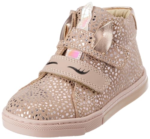 Primigi Jungen Mädchen Baby Glitter Krippenschuh, Cipria Laminato, 25 EU Schmal von PRIMIGI