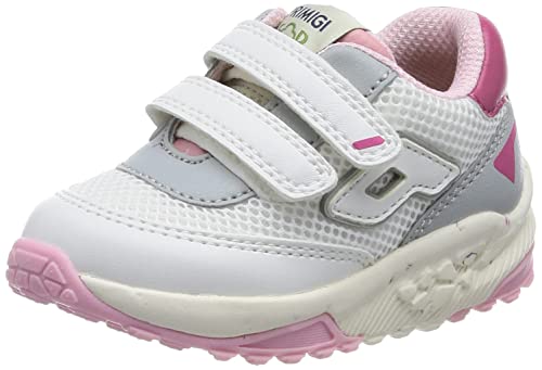 Primigi Mädchen Baby Grip for Change Gymnastikschuh, Bianco-Fuxia, 20 EU von PRIMIGI