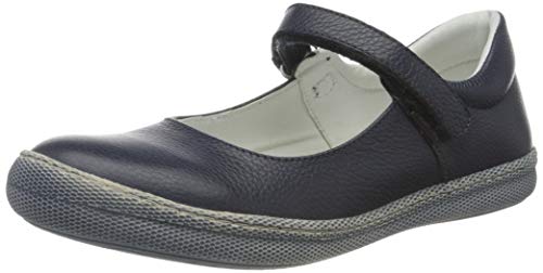 Primigi Jungen Mädchen Ballerina Bambina Mary Jane Halbschuhe, Blau (Blue Scuro 5431055), 22 EU von PRIMIGI