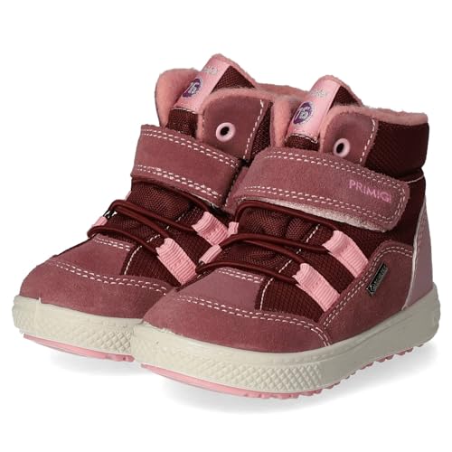 PRIMIGI Kinder Mädchen Winterstiefeletten, Farbe Rosa, Material Leder&Textil, Gr. 23 EU von PRIMIGI