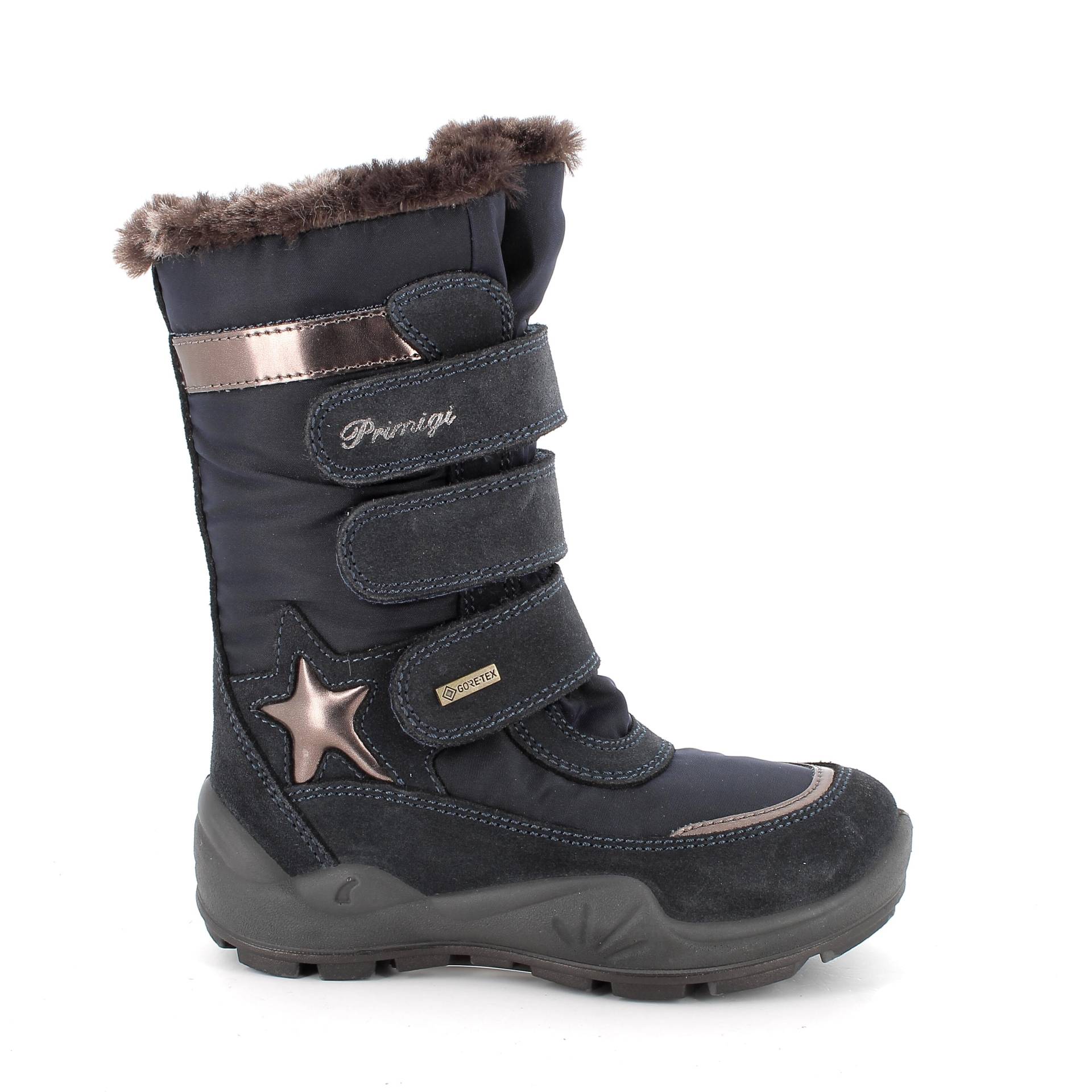PWIGT 88816 VELOURSLEDER-TEXTI NAVY-DUNKELBLAU - Gr. - 37 von PRIMIGI