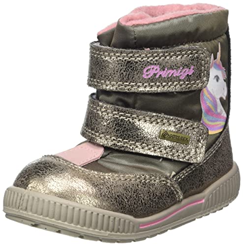 Primigi Baby-Mädchen Ride 19 GTX Snow Boot, Taupe, 20 EU von PRIMIGI