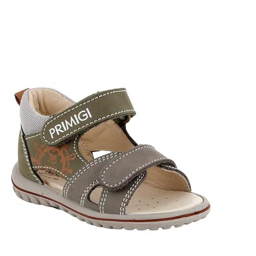 Primigi Baby Sweet Sandale, Armeegrün Taupe 1, 25 EU von PRIMIGI