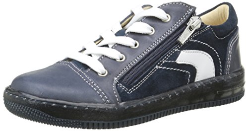 Primigi Bechet E, Jungen Sneakers, Blau - Blau - Bleu (Scamosc/Vitello Navy/Blue) - Größe: 31 von PRIMIGI