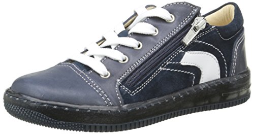 Primigi Bechet E, Jungen Sneakers, Blau - Blau - Bleu (Scamosc/Vitello Navy/Blue) - Größe: 32 von PRIMIGI
