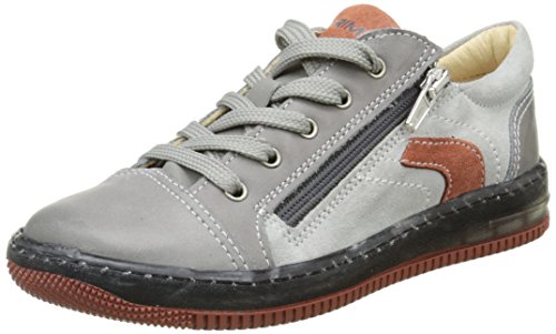 Primigi Bechet E Niedrige Sneaker, Grau Scamosc Vitello Perla Antr, 29 EU von PRIMIGI