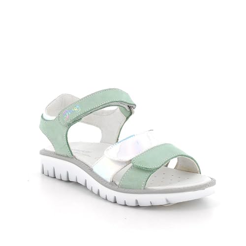 Primigi Damen Axel Sandale, Aquamarin Silber, 38 EU Primigi Damen Axel Sandale, Aquamarin Silber, 38 EU von PRIMIGI