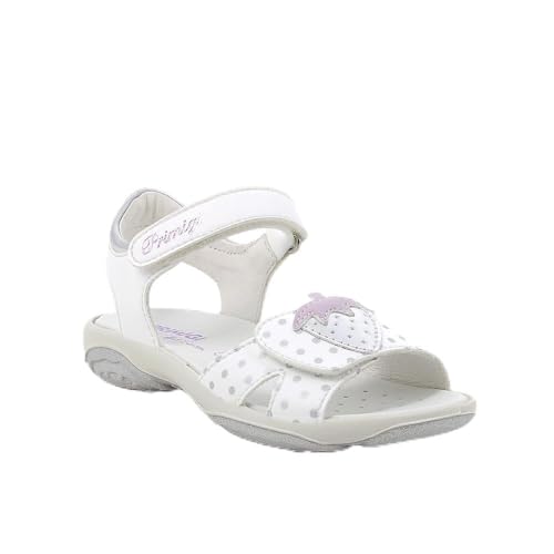 Primigi Damen Breeze Sandale, Weiß Silber, 35 EU von PRIMIGI