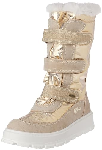 Primigi Damen Corinne GTX Schneestiefel, Beige Gold, 35 EU von PRIMIGI