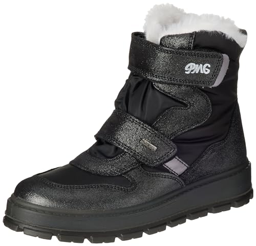 Primigi Damen Corinne GTX Stiefelette, Schwarz Glitzer Schwarz, 35 EU von PRIMIGI