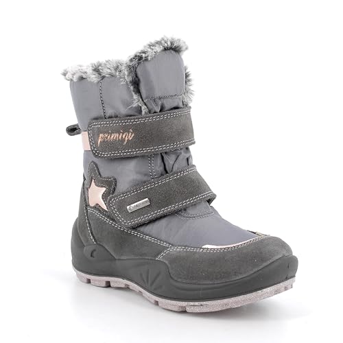 Primigi Damen Girl Winger GTX Schneestiefel, Dunkelgrau Grau, 40 EU von PRIMIGI