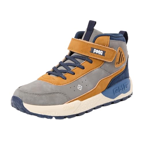 Primigi Herren B&G Storm Sneaker, Senf Grau, 35 EU von PRIMIGI