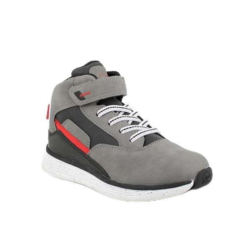 Primigi Herren B&g Timby Sneaker, Grau Rot, 34 EU von PRIMIGI