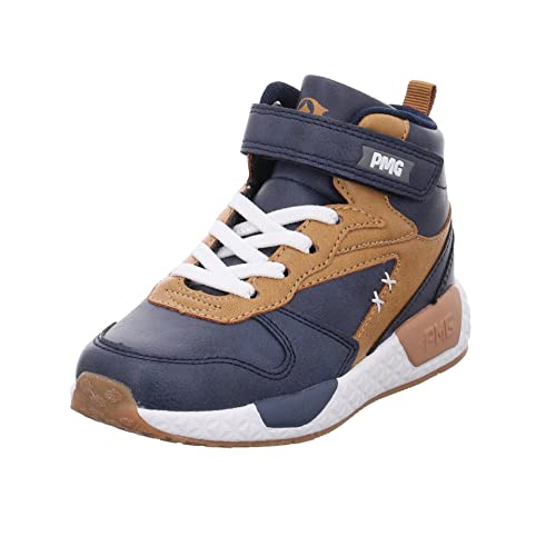 Primigi Herren B&g mega Sneaker, Blue Navy, 34 EU von PRIMIGI