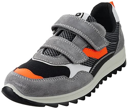 Primigi Herren TRILLY Gymnastikschuh, Grigio-Nero, 35 EU von PRIMIGI