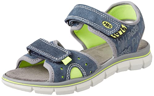 Primigi Herren Tevez Durchgängies Plateau Sandalen, BLU CHIARO, 36 EU von PRIMIGI