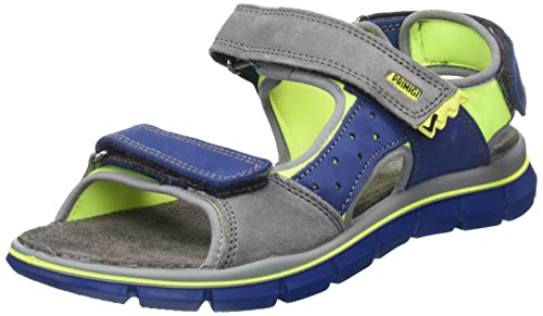 Primigi Herren Tevez Durchgängies Plateau Sandalen, Bluette-Grigio, 36 EU von PRIMIGI