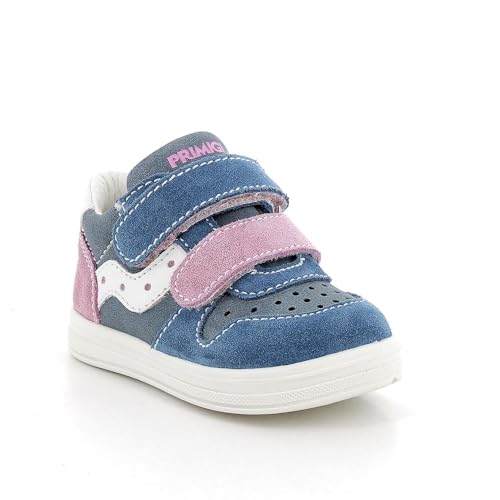 Primigi Jungen Mädchen Baby Aygo Krippenschuh, Jeans Rosa, 21 EU von PRIMIGI