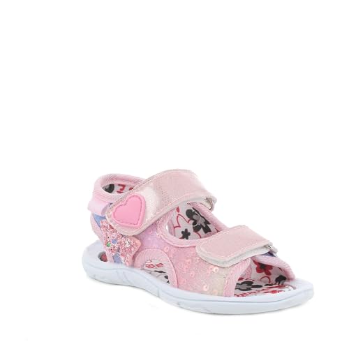 Primigi Jungen Mädchen Baby Funky Sand Sportsandale, Rosa schillernde Wolke, 23 EU von PRIMIGI