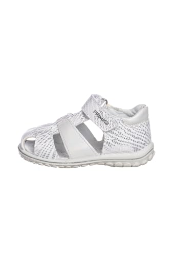 Primigi Jungen Mädchen Baby Sweet Fischersandale, Weiß schillernd Silber, 22 EU von PRIMIGI