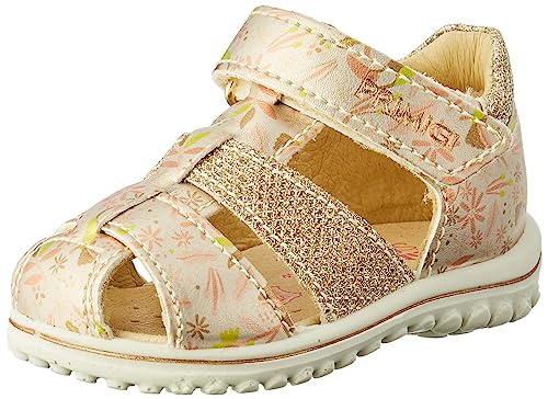 Primigi Jungen Mädchen Baby Sweet Sandale, Platin, Hellrosa, 21 EU von PRIMIGI