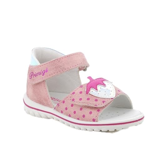 Primigi Jungen Mädchen Baby Sweet Sandale, Rosa Laminat, 23 EU von PRIMIGI