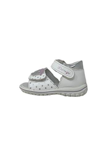 Primigi Jungen Mädchen Baby Sweet Sandale, Weiß Silber, 21 EU von PRIMIGI