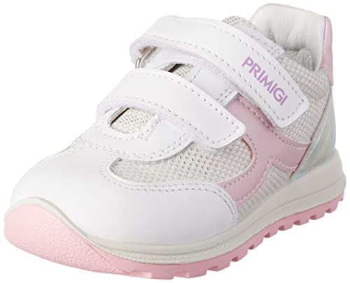 Primigi Jungen Mädchen Baby Tiguan Gymnastikschuh, Bianco-IRIDESCENTE, 27 EU von PRIMIGI