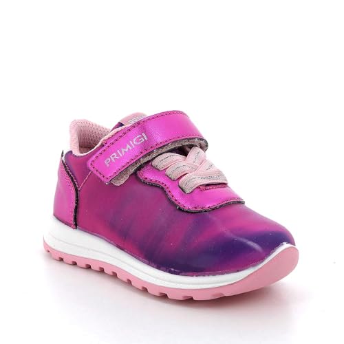 Primigi Jungen Mädchen Baby Tiguan Krippenschuh, Fuchsia Fluo Lila Fluo, 22 EU von PRIMIGI