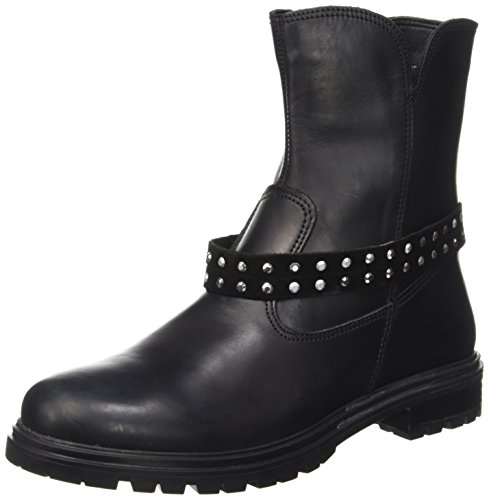 Primigi Jungen Mädchen Shigy Motorradstiefel, Nero Black, 34 EU von PRIMIGI