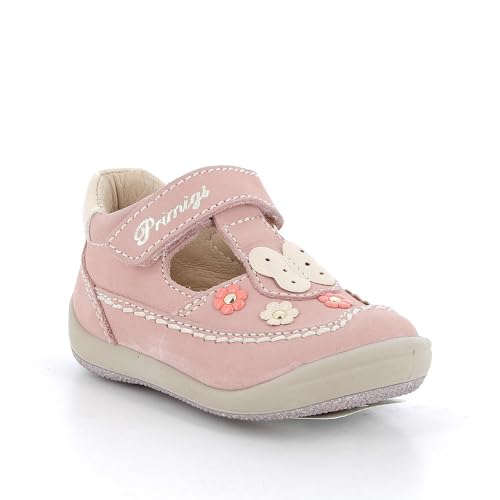 Primigi Jungen Mädchen Silber Krippenschuh, Puder, 22 EU von PRIMIGI