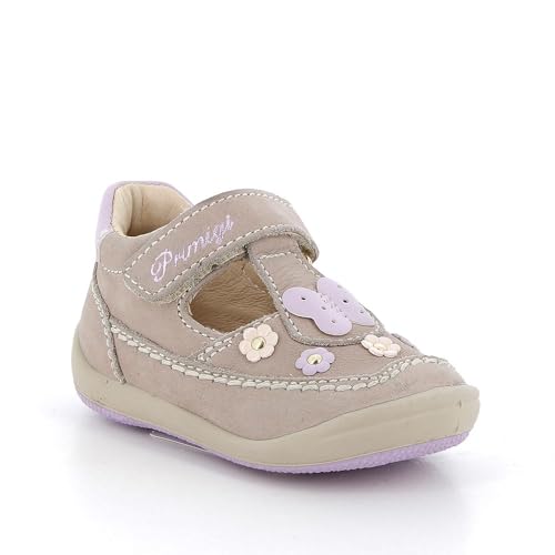 Primigi Jungen Mädchen Silber Krippenschuh, Stein, 22 EU von PRIMIGI