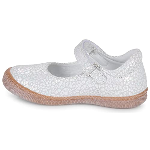 Primigi Jungen Mädchen Sport TRE.femm Mary Jane Schuh, Weiß Iridescent, 27 EU von PRIMIGI