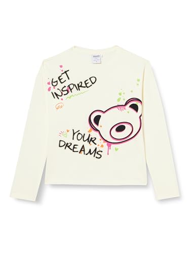 Primigi Mädchen Follow Your Dreams Henley-Hemd, Weiß, 4 Jahre von PRIMIGI