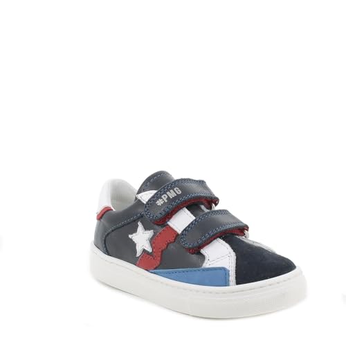 Primigi Miami Krippenschuh, Marineblau Weiß, 24 EU Schmal von PRIMIGI