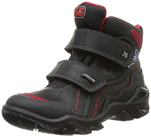 Primigi Mizio E, Jungen Sneaker Schwarz Noir (Nero/Ne/Gri) 35 von PRIMIGI