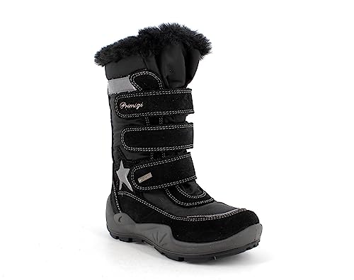 PRIMIGI Pwigt 83839 Kniehohe Stiefel, Nero/Nero, 30 EU von PRIMIGI